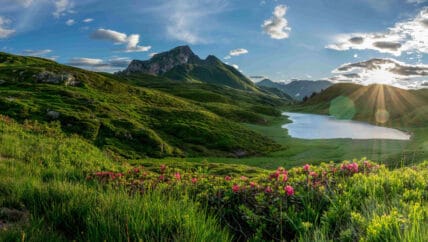 panorama zollner see